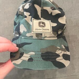 John Deere Toddler Green Camouflage Hat